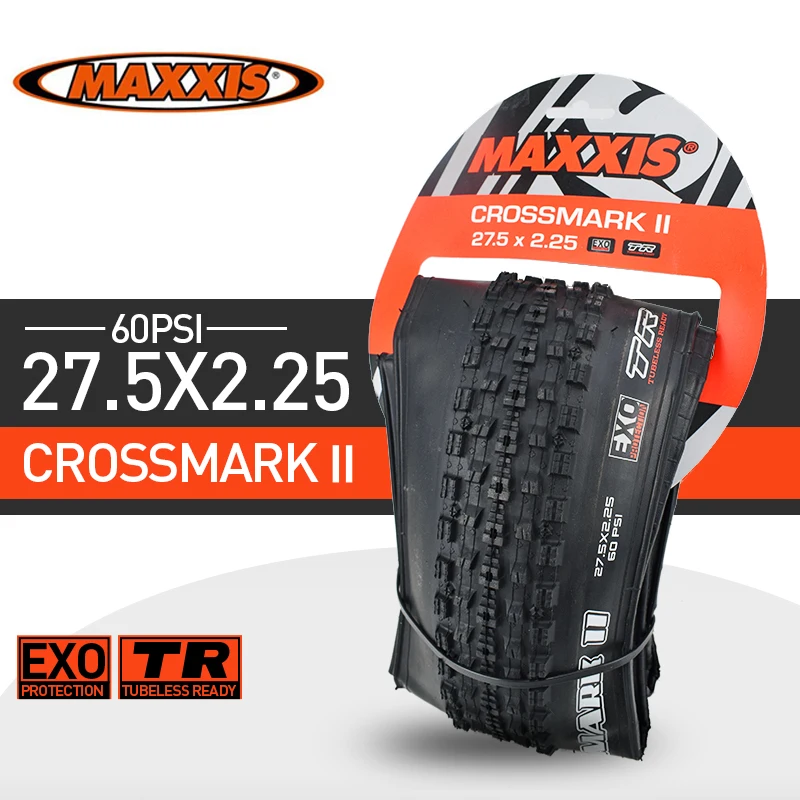 MAXXIS CROSSMARK II 27.5 x 2.25　２本セット Amazon.com : Maxxis Crossmark II - Wire Bead - Dual Compound