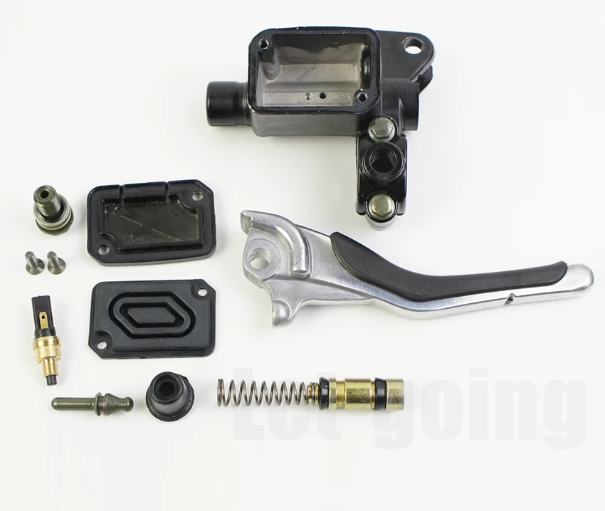 Universal 12.7mm Piston Brake Master Cylinder Hydraulic Clutch Lever 22mm Left Right For Yamaha Aerox YQ50 1997-2013 MBK Nitro motorcycle brake lever motorcycle brake hose motorcycle brake pressure switch motorcycle brake fitting