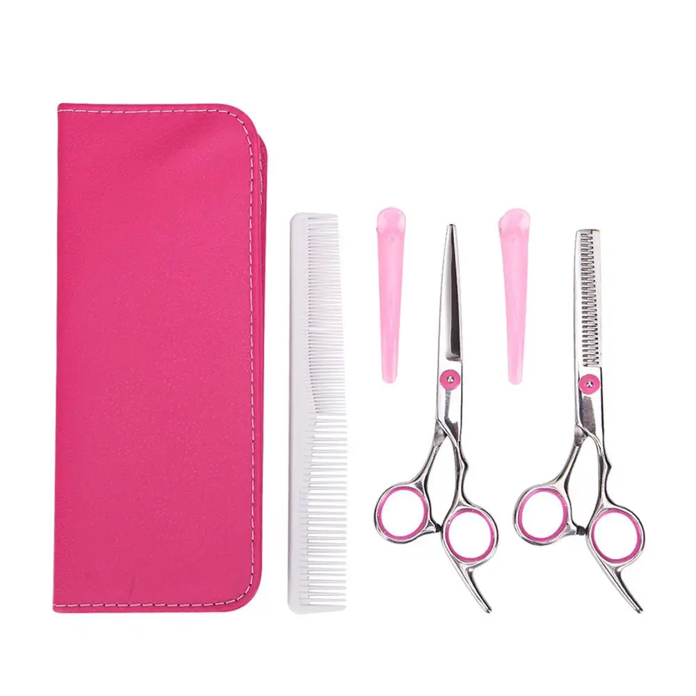 Hair Stylist Professional Barber Scissors Set Scissors Comb Hair