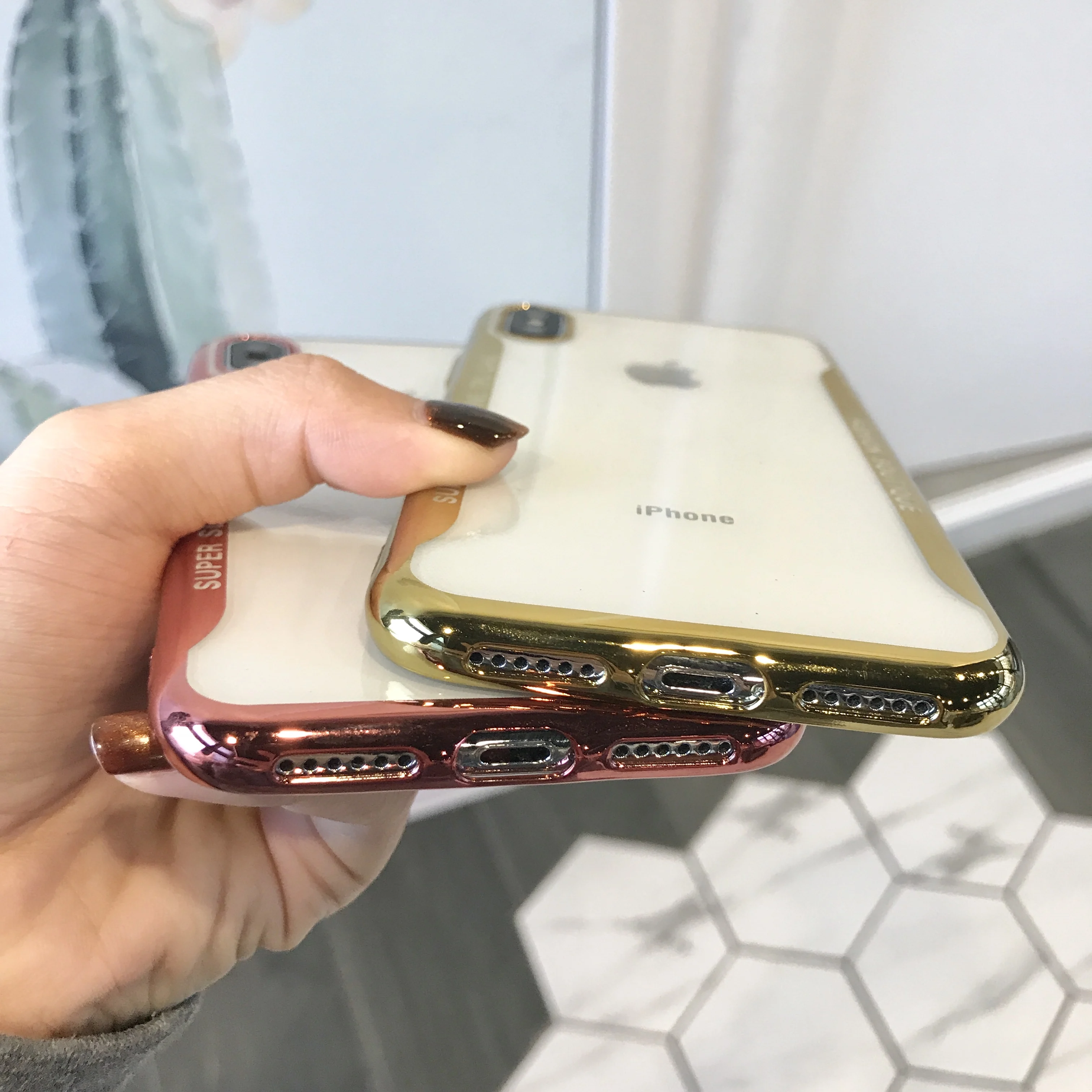 Модный чехол для телефона для iPhone 6, 6 S, 7, 8 Plus, мягкий ТПУ гальванический чехол для X, XR, XSMAX 11, 11Pro MAX, защитный чехол