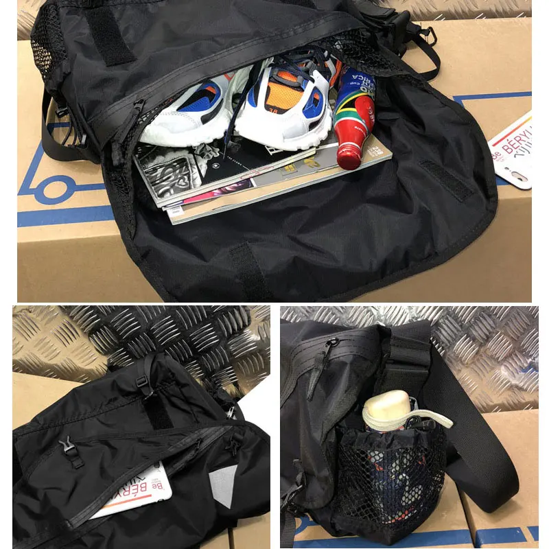 Тактические уличные сумки-мессенджеры, модные многофункциональные дорожные уличные сумки через плечо, Большая водонепроницаемая Светоотражающая нагрудная сумка H062
