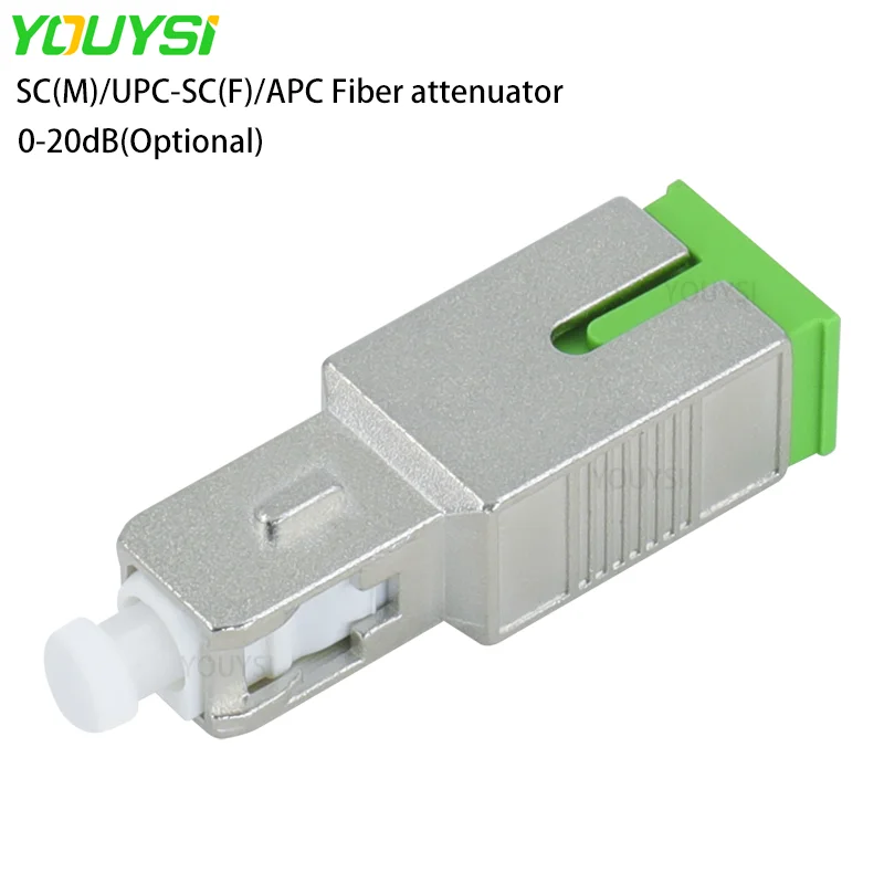 

5PCS/bag SC(Male)/UPC-SC(Female)/APC Singlemode Fiber Optical Attenuator SC/UPC-SC/APC 1dB 2dB 3dB 5dB 7dB 10dB 15dB 20dB