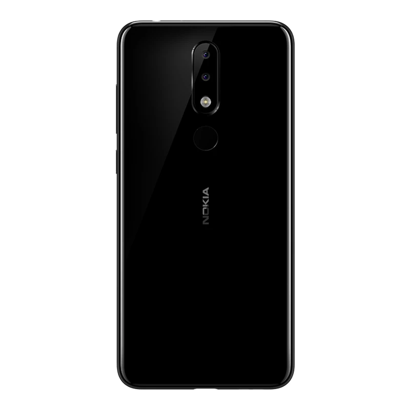 Мобильный телефон Nokia X5, 4 Гб ОЗУ, 64 Гб ПЗУ, 5,86 дюйма, Helio P60, Android 9, 3060 мА/ч, 8 Мп, 13 МП+ 5 МП, две sim-карты, отпечаток пальца, 4G LTE