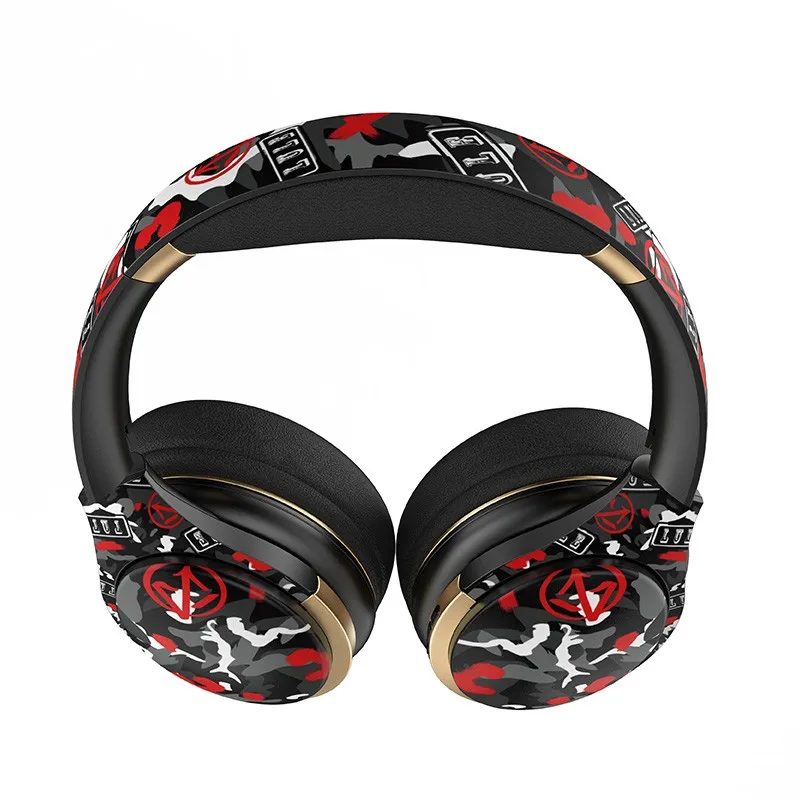 Bluetooth headset LED Gaming Headset For Gamer Headphone with Mic Noise Cancel Kid Audifonos PC Computer Over Ear Music Helmet