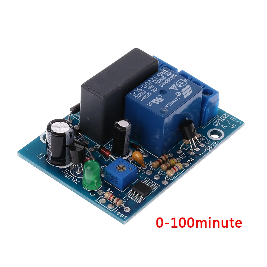 

AC 220V Adjustable Timer Delay Switch Turn On/Off Time Relay Module Drop Ship Support