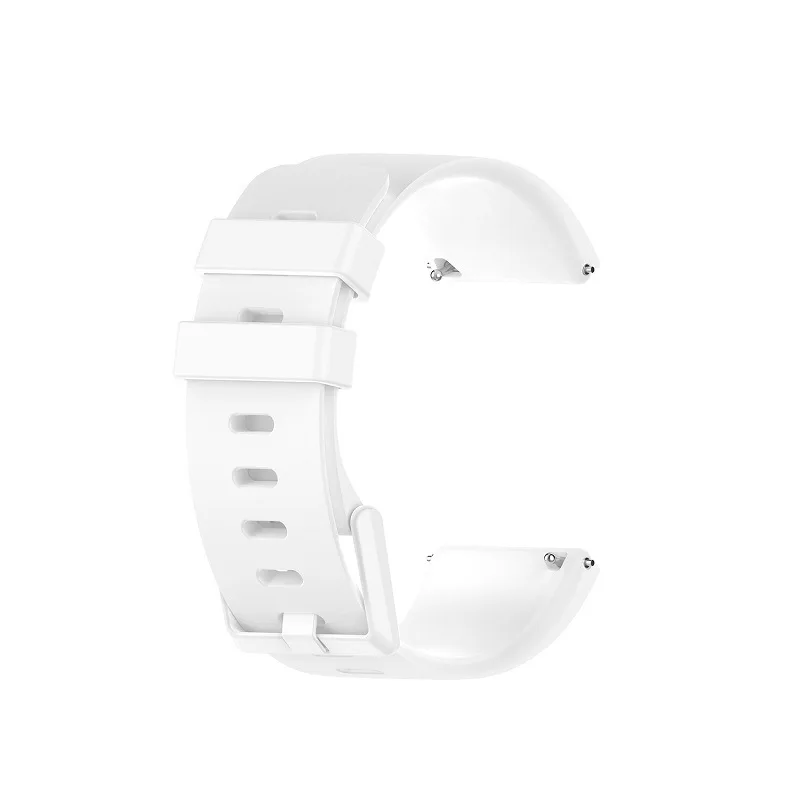 White Для Fitbit Versa 2 ремешок для часов Versa2 классический силиконовый ремешок для Fitbit Versa lite умные часы Сменные аксессуары - Цвет ремешка: White