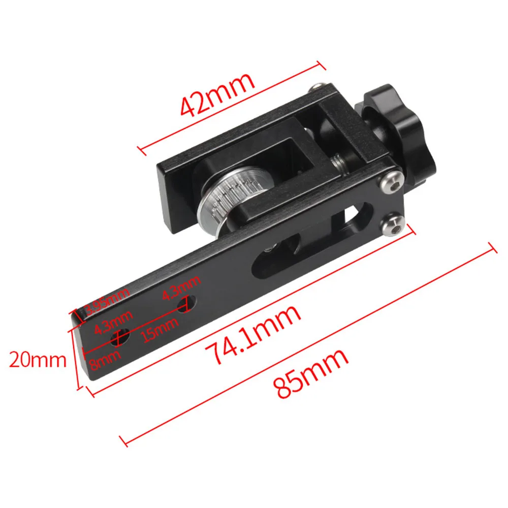 laser printer head 2020 X axis V-Slot profile 2040 Y axis synchronous belt Stretch Straighten tensioner For Creality Ender 3 CR-10 10S 3d printer motor in printer