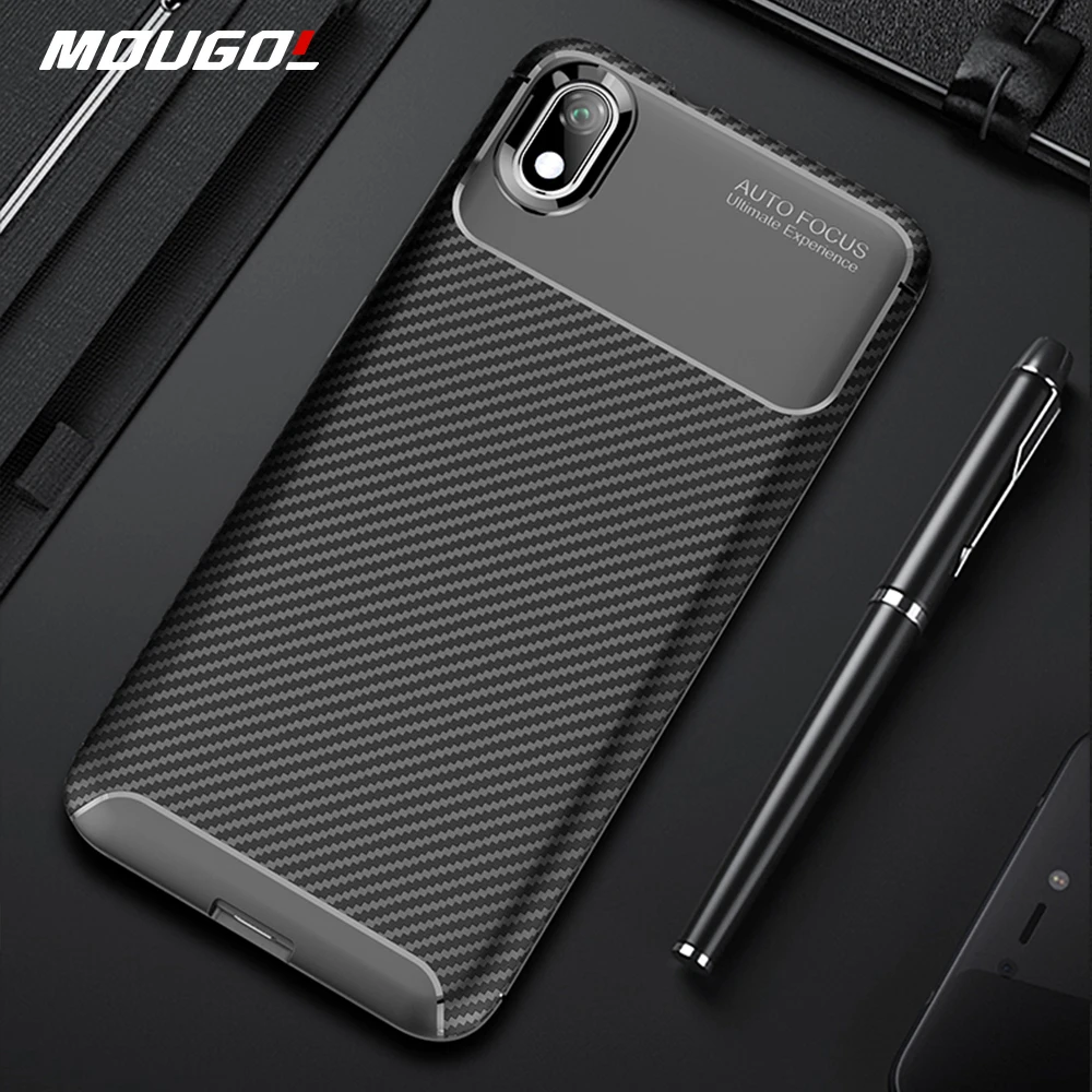 Роскошный чехол из углеродного волокна для Redmi 7A ударопрочный телефона Xiaomi 7 A с