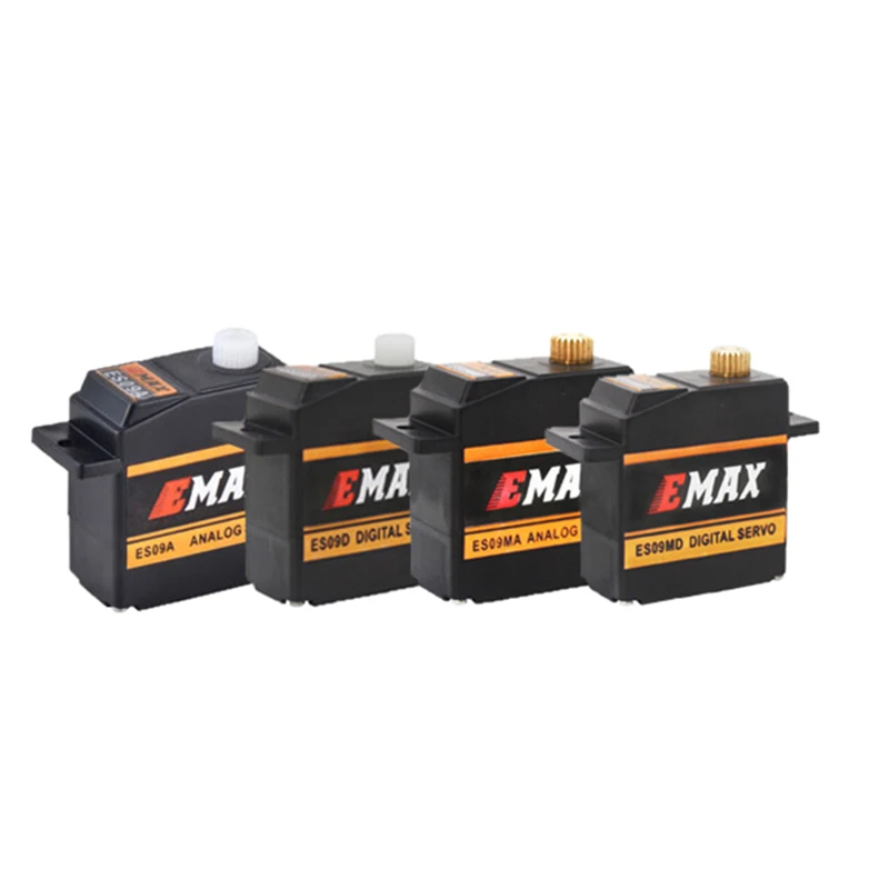4 шт. EMAX ES09A ES09D ES09MA ES09MD Servo Dual Bearing Special Swash для Trex 450 RC вертолетов|Детали и аксессуары|