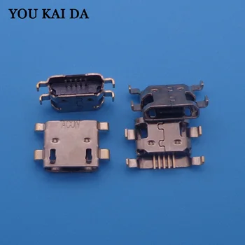 

100pcs/lot For HUAWEI G510 G520 C8813 Y300 W2 T8951 T9220 B199 micro usb charge charging connector plug dock socket port