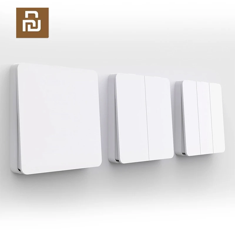 Smart-Switch Intelligent-Lamp Mijia Xiaomi Double-Three Open-Control Over Modes Single