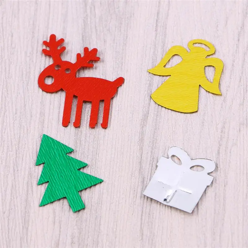 1 Pack Christmas Scatters Confetti Cute Colorful Slices Party Background Decorations Wedding Party Supplies Festive Atmosphere