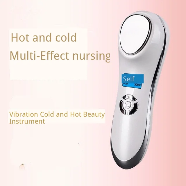 $US $51.99  Vibration Cold Hammer FaceSkin Mesotherapy Electroporation RFSkin Care Face Lift Tighten