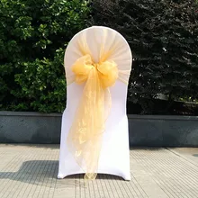 Лидер продаж, чехлы на стулья с поясом, тюлевые ленты для свадьбы, дня рождения, банкета, украшения, мягкий Рождественский Декор