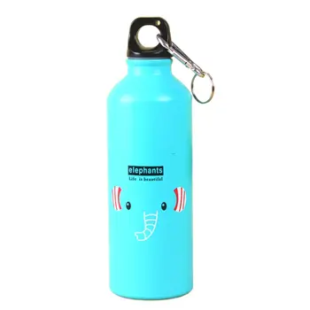 

Lovely Animals Outdoor Portable Sports Bottle Aluminum Alloy Kids Water Bottle Cartoon Animal Pattern Kettle