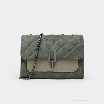 

Women's Bag New Chain Bag Shoulder Messenger Bag Woolen Cloth Japanese And Korean Small Bag