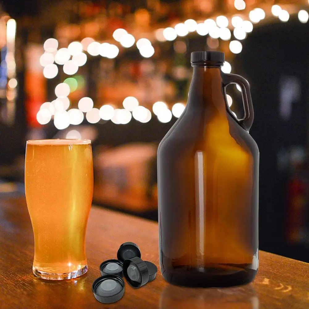 12PCS Beer Bottle Caps 38mm Practical Seal Screw Caps For Glass Gallon Jugs Gallon Jar Carboy 2