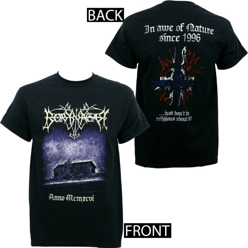 Оригинальная футболка BORKNAGAR с 1996 года размеры S M L XL 2XL новинка | Женская одежда
