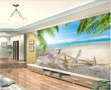 3d Papier Peint De Plage Promotions Reductions Aliexpress