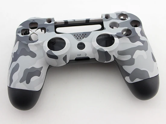 Camouflage white Чехол кожного покрова защитный камуфляжной расцветки, для замены ремонта Корпус оболочка для sony Playstation 4 PS4 контроллера DualShock 4 зеленого камуфляжного цвета - Цвет: Camouflage white
