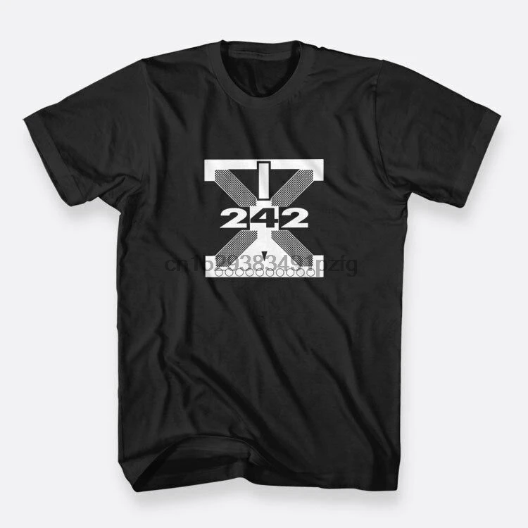 F242 Welcome To Paradise Size S to 3XL Color Black Mens T-shirt |