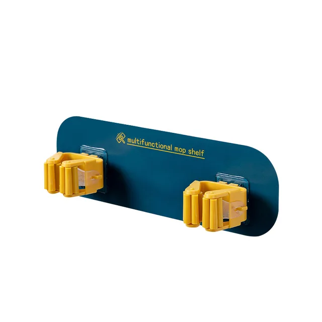 2-Ből Ragasztó, Többcélú Horgok Konyhai Fürdőszoba Erős Fogas A Mop Seprű Esernyőjéhez - Image 4