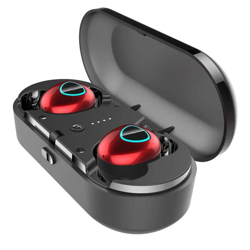 TWS 5,0 Bluetooth наушники 4D стерео беспроводные наушники свободные руки спортивные наушники мини-гарнитура с двойным микрофоном зарядная коробка