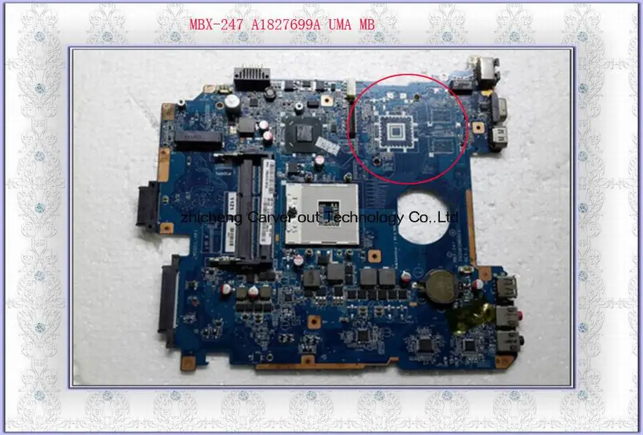 Для SONY VPCEH VPCEH38 материнская плата MBX 247 DA0HK1MB6E0 HM65 DDR3 A1827702A или A1848625A Дискретная