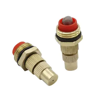 

Brass 1/2" Male Thread Filter Sprayer Adjustable Copper Misting Nozzle Garden Agriculture Irrigation Atomization Sprinklers 3Pcs