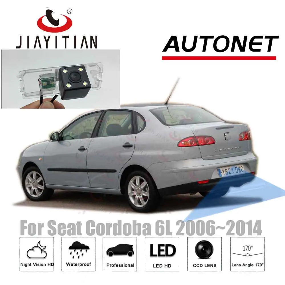 Jiaitian камера заднего вида для Seat Cordoba 6K 6L Alhambra Ibiza 6J Exeo Toledo/CCD/камера ночного