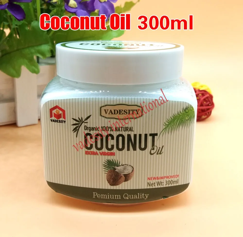 Экстра виргинское кокосовое масло для кожи волос и еды 300 мл