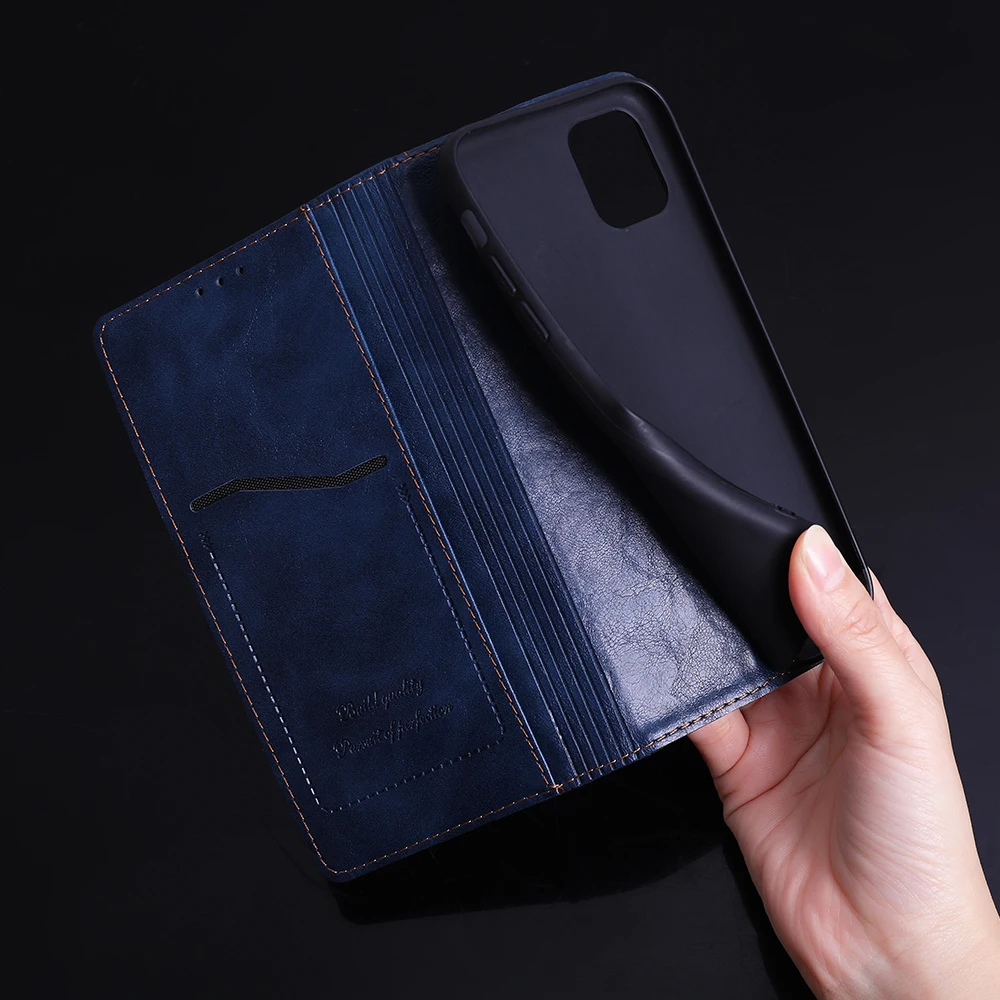 Premium Flip Leather Phone Case - Stylish Protective Cover