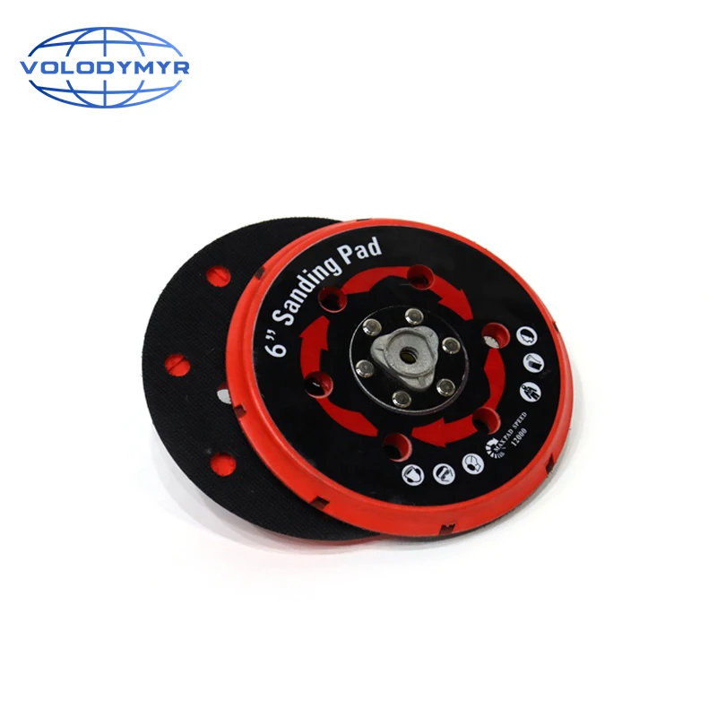 Backing Plate Dual Action Polisher DA Polishing Machine Backing Plate Back Holder 5 Inch 125mm 6 Inch 150mm er Car