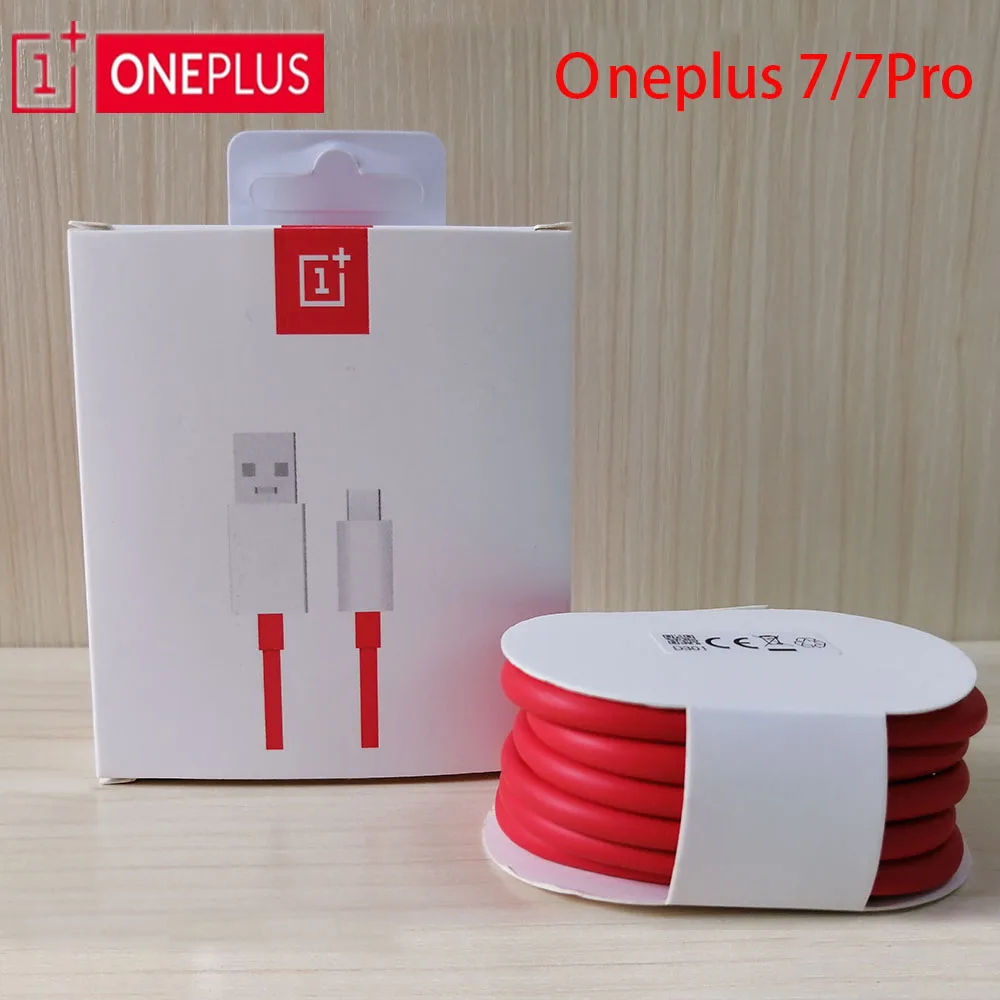 Оригинальный кабель для быстрой зарядки Oneplus 7 pro 7T USB Type C передачи данных