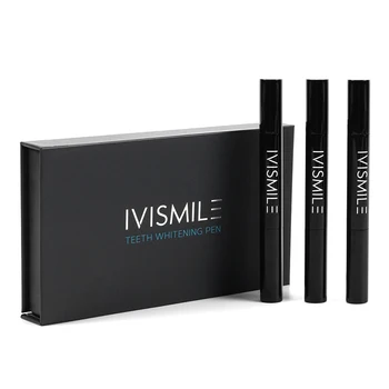 

IVISMILE 4ML Teeth Whitening Gel Pen kit Cleaning Bleaching Remove Stains Oral Hygiene Teeth Care Gel Tooth Cleaning Bleaching