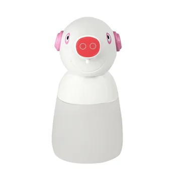 

330ml Home Bathroom ABS No Noise Automatic USB Rechargeable LED Indicator Portable Foam Soap Dispenser Kitchen Desktop Container