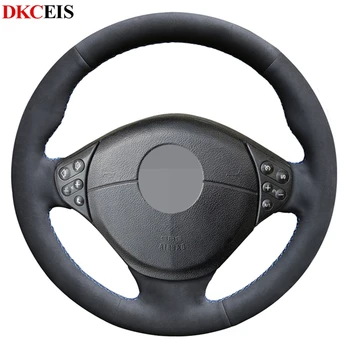 

DIY Black Soft Suede Car Steering Wheel Cover for BMW E39 5 Series 1999-2003 E53 X5 2000-2006 E36 E46 3 Series 1999-2005
