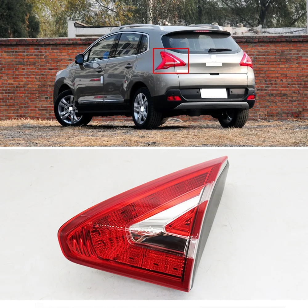 CAPQX для peugeot 3008 2013 задний бампер стоп светильник внутренняя хвост светильник фонарь заднего хода лампы заднего хода светильник