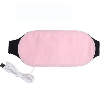 

USB Smart Electric Waist Belt Lumbar Disc Herniation Strain Warm Women's Moxibustion Warm Stomach Belt 2019 New Arrival