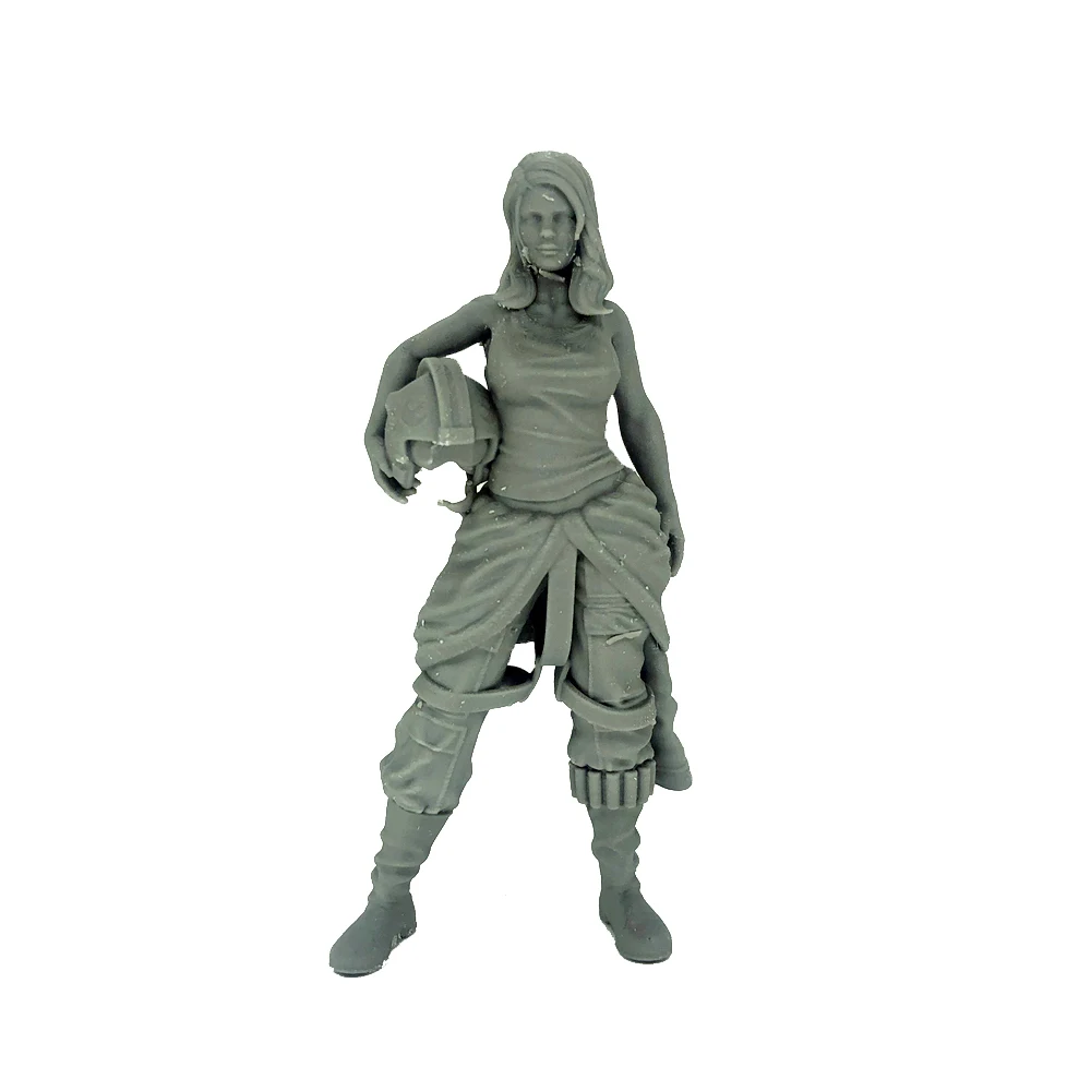 1/24 Miniatur Maßstab Harz Figur Modell Kit 75mm Carlos Silva Rebel Pilot Modellierung Unbemalt Kits Diy Spielzeug A248 – Detail 4