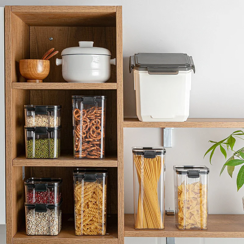 Контейнер для хранения пищевых продуктов пластиковая кухонная коробка лапши в