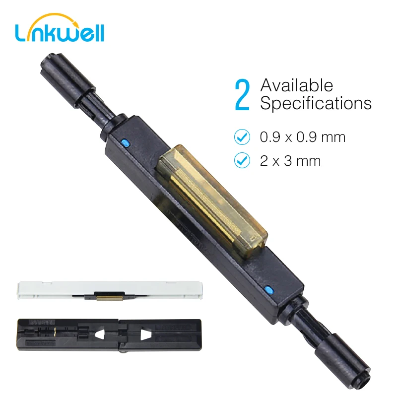 

0.9x0.9mm Fast Fiber Optic fast connector Quick Connector Cold Junction Splicer with Housing Mechanical Splice for Drop Cable