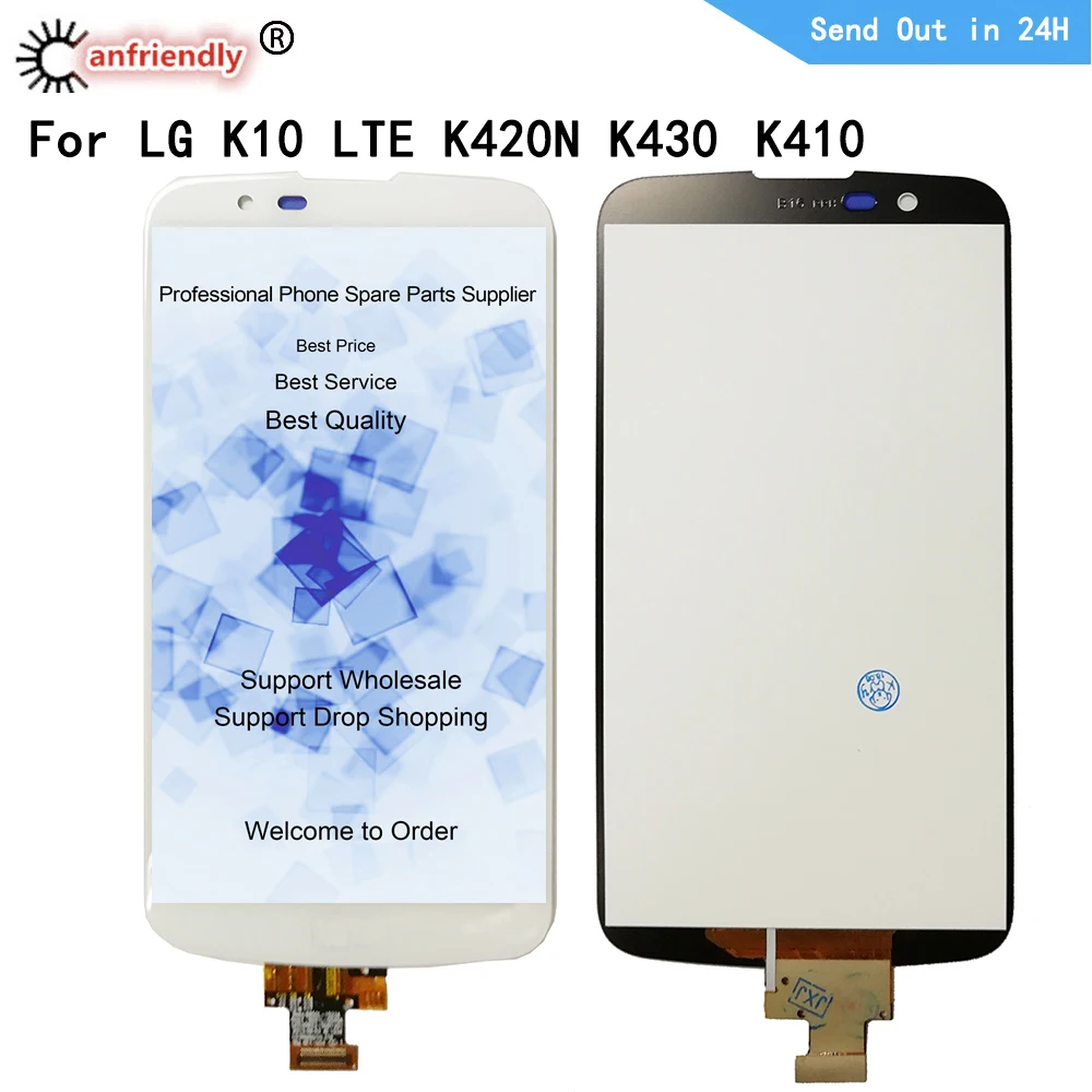 5 3 &quotдля LG K10 LTE K420N K430 K410 ЖК дисплей сенсорная панель модуль экрана дигитайзер с