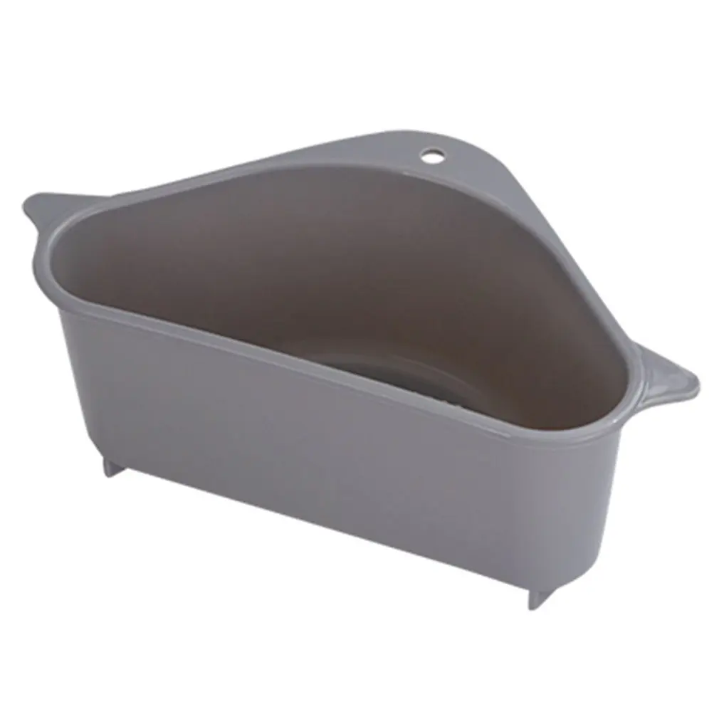 Kitchen Rack Cleaning Cloth Dish Cloth Sink Drain Rack Suction Cup Hanging Basket Triangle Storage Rack Corner Rack