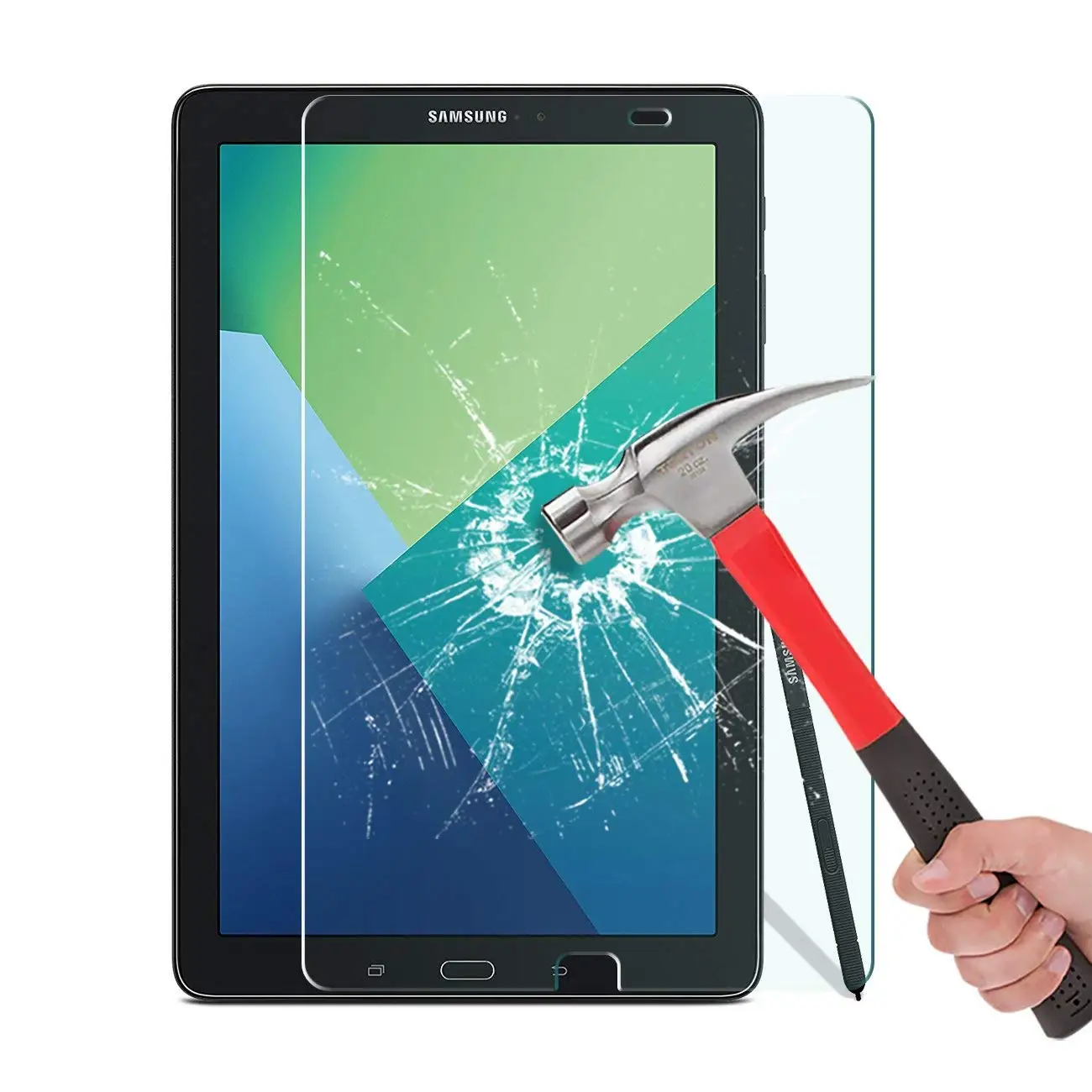 2PCS Tempered Glass Screen Protector For Samsung Galaxy Tab E 7.0 8.0 9.6 inch T560 T561 T377V T375P T375 T113 T116 Tablet Flim wooden tablet stand