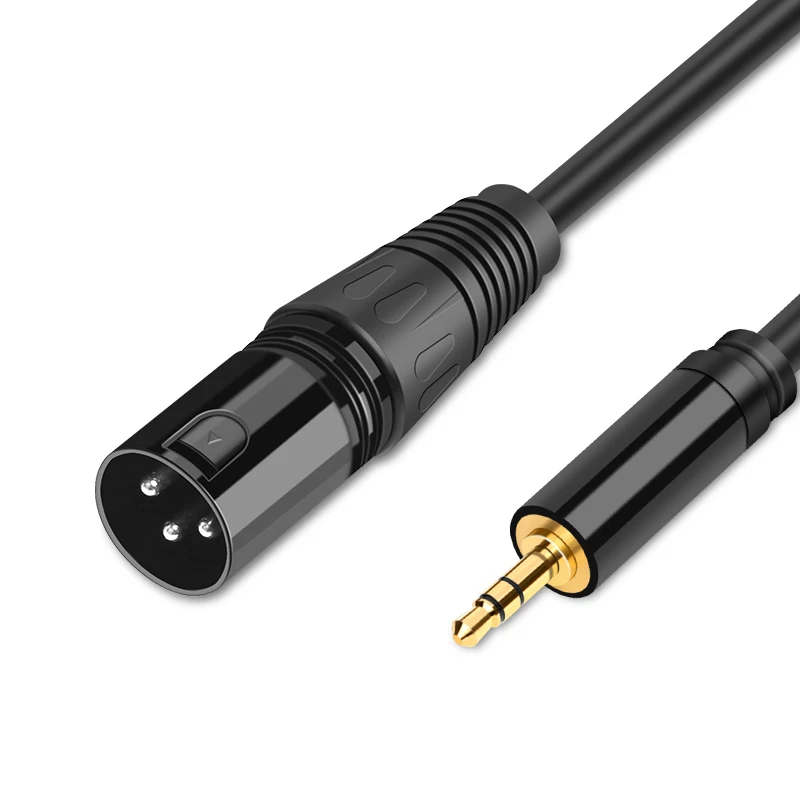 3 5 Jack XLR кабель караоке микрофон динамик звук Cannon аудио удлинитель папа стерео TRS