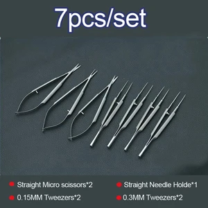 New-4pcs-set-ophthalmic-microsurgical-instruments-12-5cm-scissors-Needle-holders-tweezers-stainless-steel-surgical-tool (3)