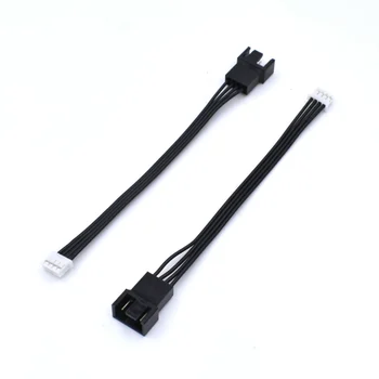 

10cm PWM mini 4pin fan to mirco 4pin Power Adapter Black Cable for Videocard VGA Graphics Card