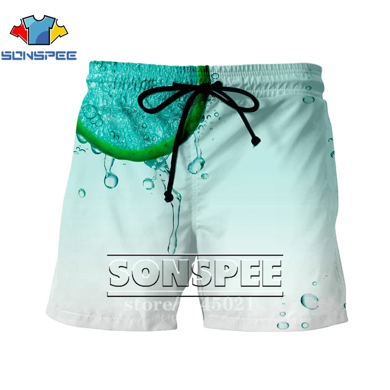 SONSPEE новые модные шорты с 3D принтом фруктов для мужчин и женщин, повседневные шорты с изображением животных, шорты с ананасом, брендовая одежда для отдыха, S281 - Цвет: Лаванда