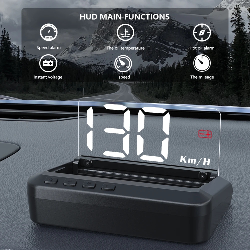 GEYIREN C100 OBD2 HUD   ÷ ڵ ӵ  Һ EOBD  º ǻ ڵ ׼ 
